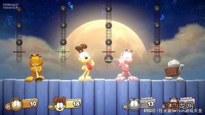 加菲猫版马趴《加菲猫千层面派对》11月10日登陆switch