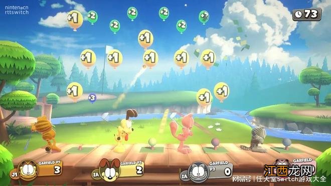 加菲猫版马趴《加菲猫千层面派对》11月10日登陆switch