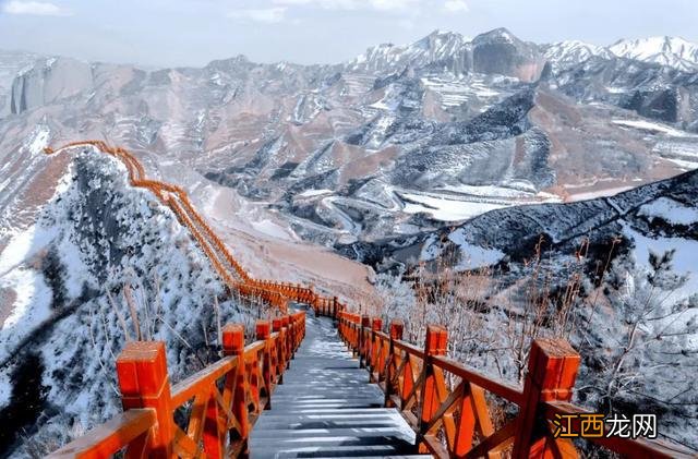 雪落鲁班山 心灵去雕饰