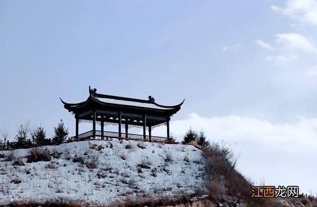 雪落鲁班山 心灵去雕饰