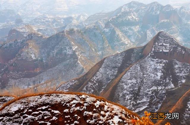 雪落鲁班山 心灵去雕饰