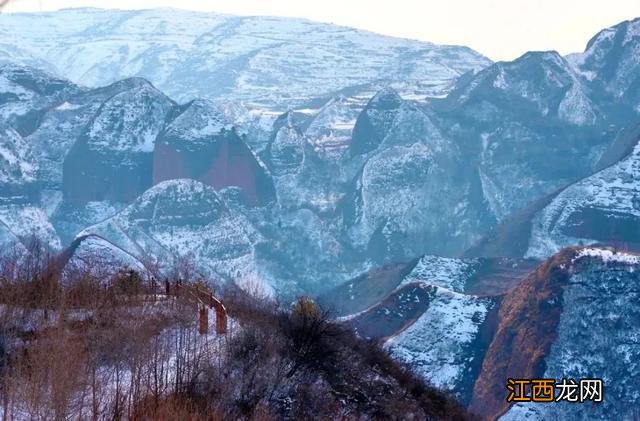 雪落鲁班山 心灵去雕饰