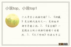 小说top，小说top1