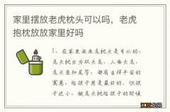 家里摆放老虎枕头可以吗，老虎抱枕放放家里好吗