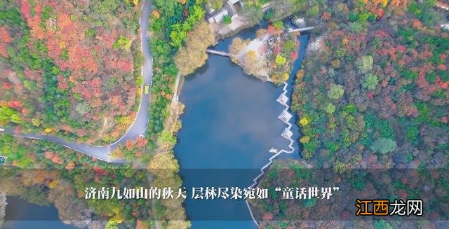 如诗如画!济南九如山的秋天,层林尽染宛如“童话世界”