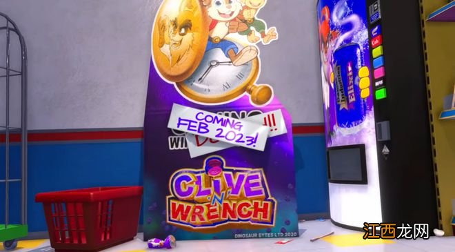 3D跳台游戏《Clive &apos;N&apos; Wrench》发售日公布，预告片放出