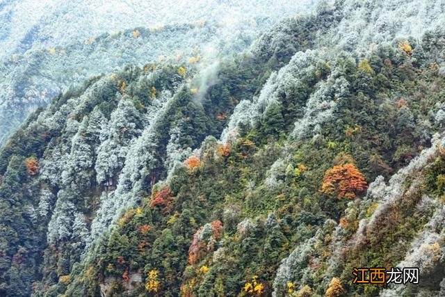 在四川遇见第一场秋雪——瓦屋山