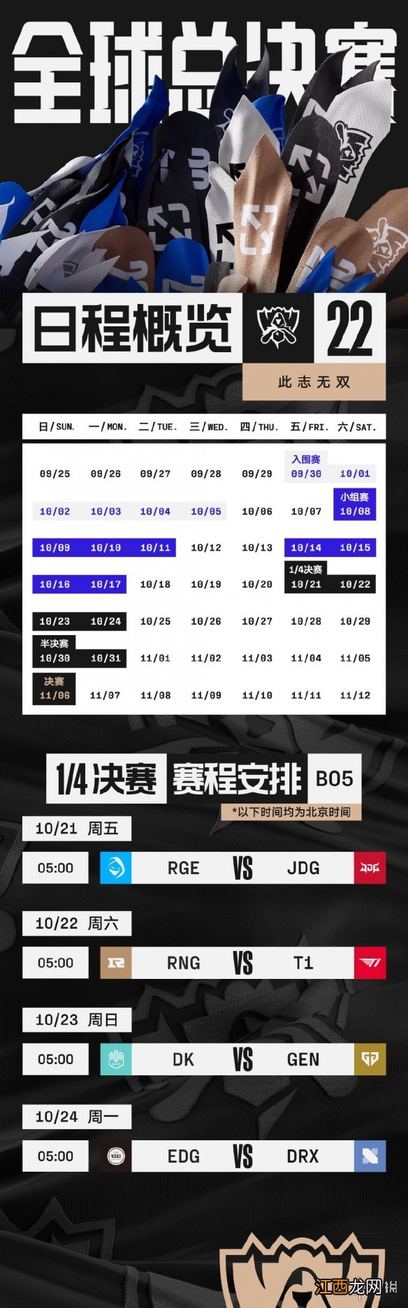 S12八强赛什么时候打 lol世界赛八强什么时候打