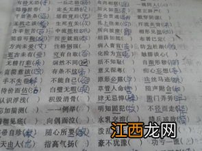 广告成语并改正错字