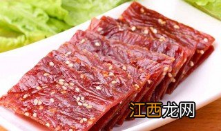 猪肉干热量 关于猪肉干热量介绍