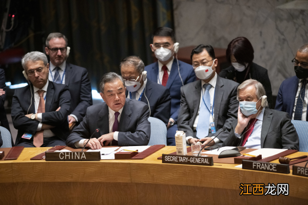 王毅出席联合国安理会乌克兰问题外长会