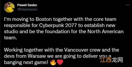 《2077》续作由CDPR北美新工作室负责 核心团队就位