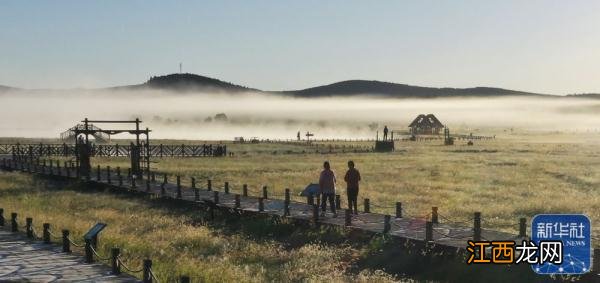 初秋塞罕坝 晨景美如画