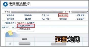 建设银行：建行网银有哪几种支付方式？