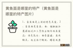 黄鱼面是哪里的特产图片 黄鱼面是哪里的特产