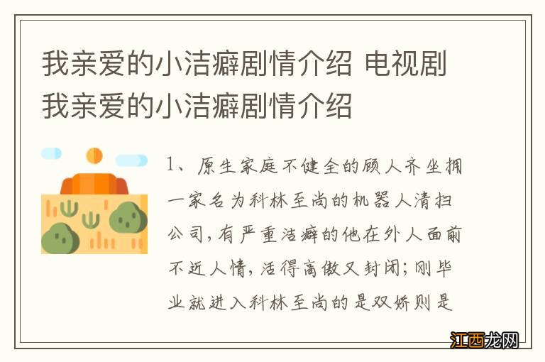 我亲爱的小洁癖剧情介绍 电视剧我亲爱的小洁癖剧情介绍