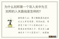 为什么刘邦第一个攻入关中为王 刘邦的入关路线是怎样的？