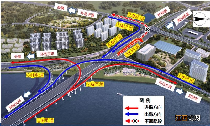 匝道信息 厦门翔安大桥主要建设内容