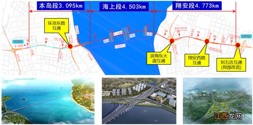 匝道信息 厦门翔安大桥主要建设内容