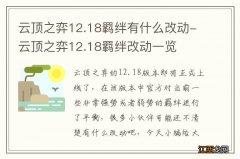 云顶之弈12.18羁绊有什么改动-云顶之弈12.18羁绊改动一览