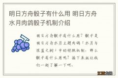 明日方舟骰子有什么用 明日方舟水月肉鸽骰子机制介绍