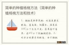 简单的种植杨桃方法和技术 简单的种植杨桃方法