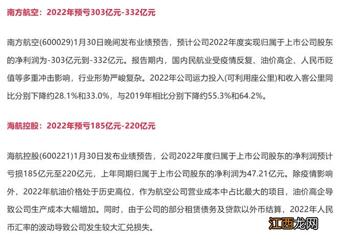 合计预亏或超1300亿元！7家A股航司发业绩预告，全行业今年计划这么搞