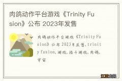 肉鸽动作平台游戏《Trinity Fusion》公布 2023年发售