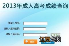 2022年成人高考成绩查询入口及网址