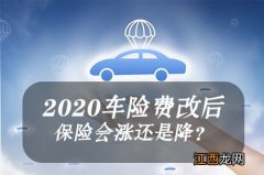 2020车险费改后划痕险还有吗？