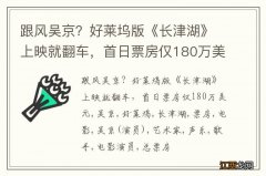 跟风吴京？好莱坞版《长津湖》上映就翻车，首日票房仅180万美元