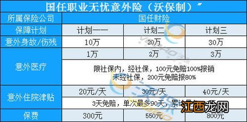 国任职业无忧意外险有哪些优势？