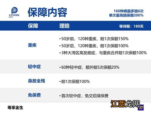 太平洋粤享金生重疾险提供哪些保障？