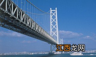 日本明石海峡大桥图片 日本明石大桥简介