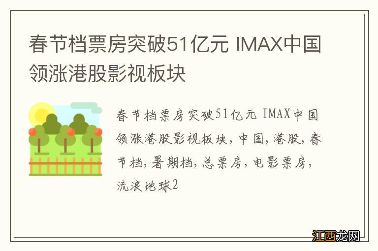 春节档票房突破51亿元 IMAX中国领涨港股影视板块