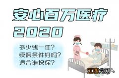 安心百万医疗2020哪些人可以投保？