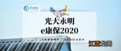 e康保2020至尊版的投保规则是什么？