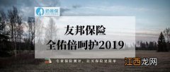 友邦全佑倍呵护2019是一款什么保险？