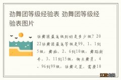 劲舞团等级经验表 劲舞团等级经验表图片