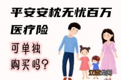 平安安枕无忧能单独买吗？