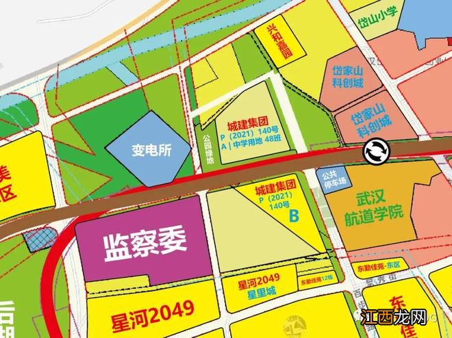 后湖 | 百步亭苗圃A地块新建中学规划方案批前公示！