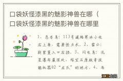 口袋妖怪漆黑的魅影神兽在哪里 口袋妖怪漆黑的魅影神兽在哪