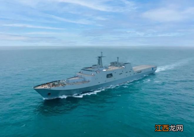 不是中国的风格啊?为泰国建造的071ET“裸舰”状态就下水,建了3年没装武器?