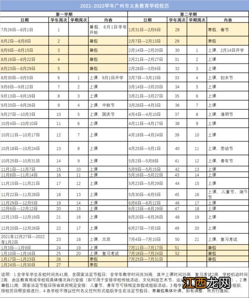 上海下学期什么时候开学2021-上海2021-2022校历安排时间表