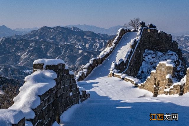 一场春雪，装扮了长城，惊艳了世界！