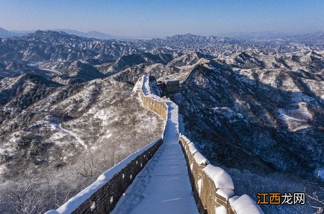 一场春雪，装扮了长城，惊艳了世界！