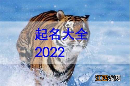 宝宝起名2022年 属虎200个名字