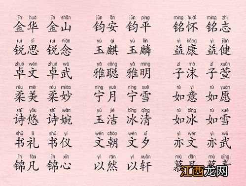 起名八字取名 女宝宝根据生辰八字和五行起名