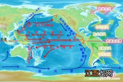 赤道逆流的成因及影响 为什么会形成赤道逆流