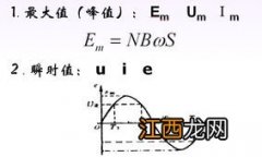 描述交变电流变化快慢的物理量 了解一下这几个物理量